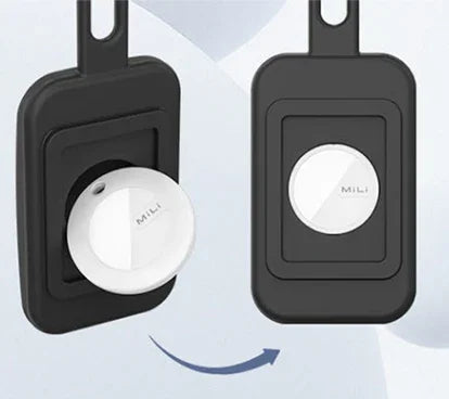 Mili MiTag Plus Item Finder With Luggage Tag - Black - Tashqila Mili MiTag Plus Item Finder With Luggage Tag - Black - Tashqila